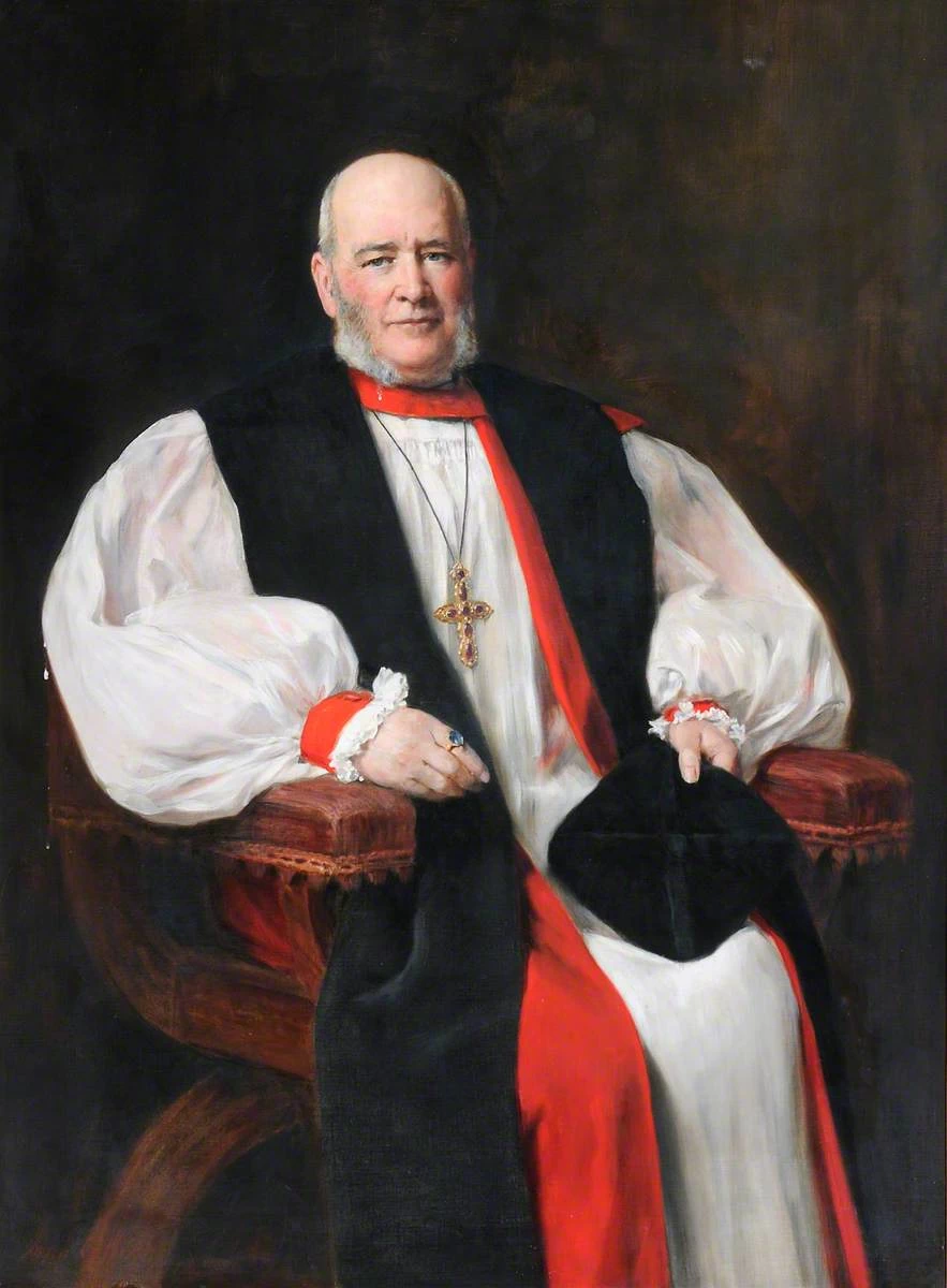John Collier - Ritratto di Watkin Williams, Watkin Williams, vescovo di Bangor